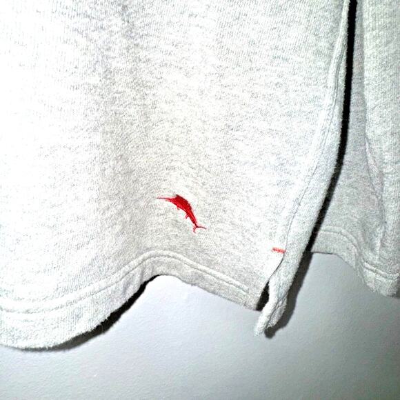 Tommy Bahama XL Gray Long Sleeve Sweatshirt | Soft Casual Pullover - Picture 4 of 5